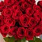 Роза 70 см бордовая 25 шт
