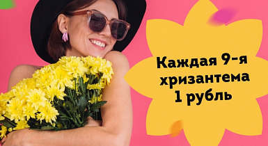 Хризантема за 1 рубль